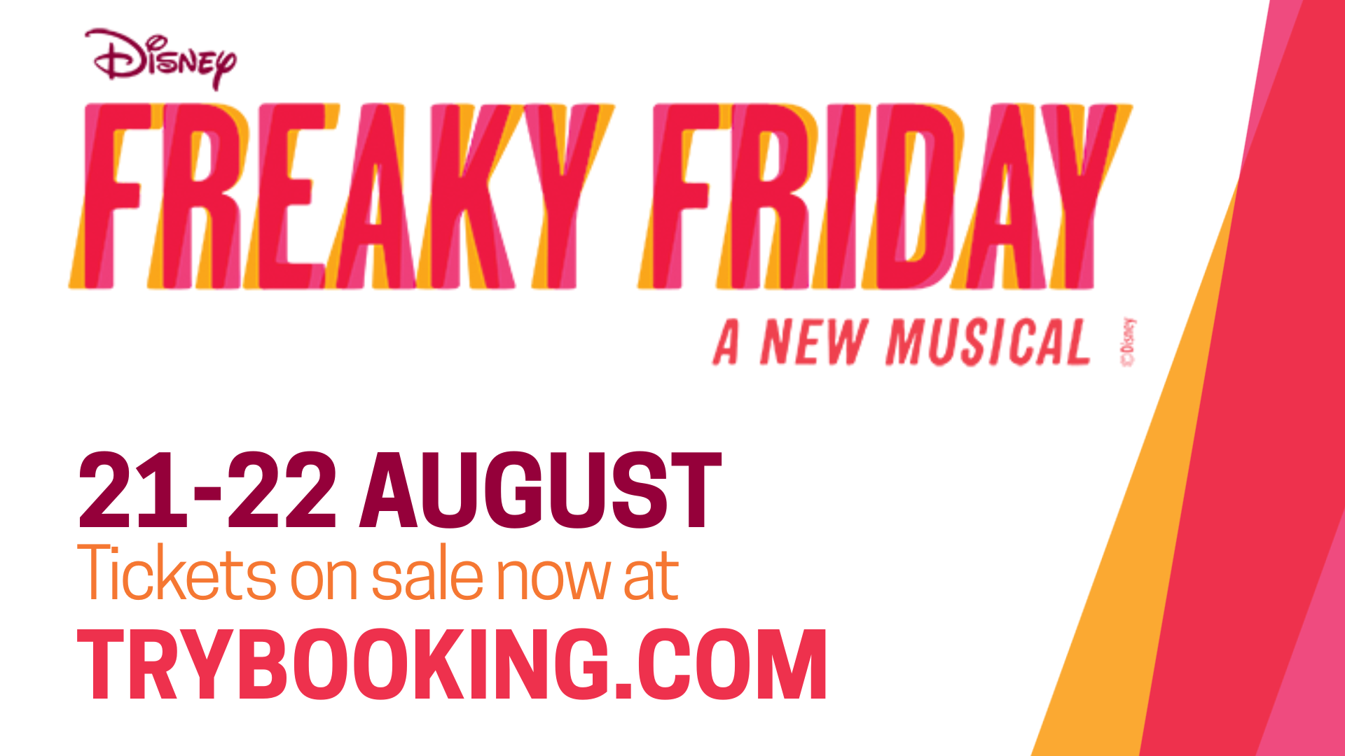 Freaky Friday Tickets on Sale